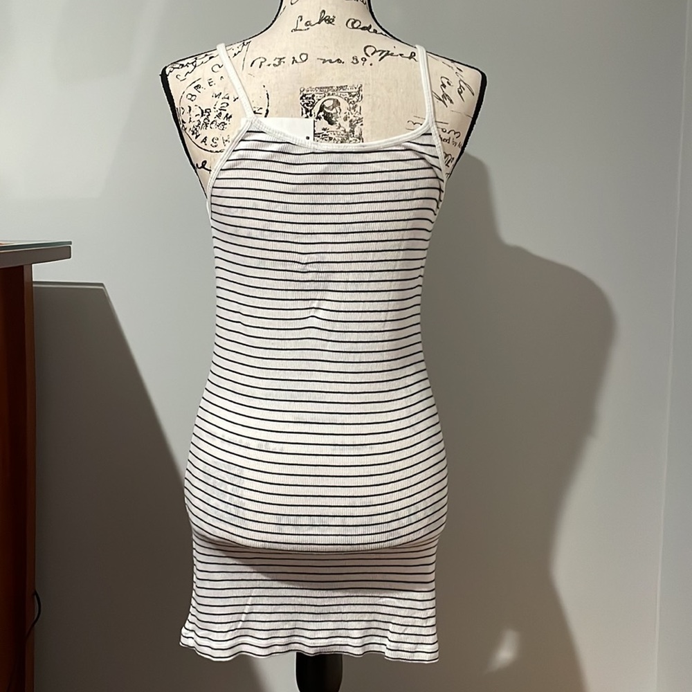 Vince Stripped Mini Dress - Picture 8 of 10